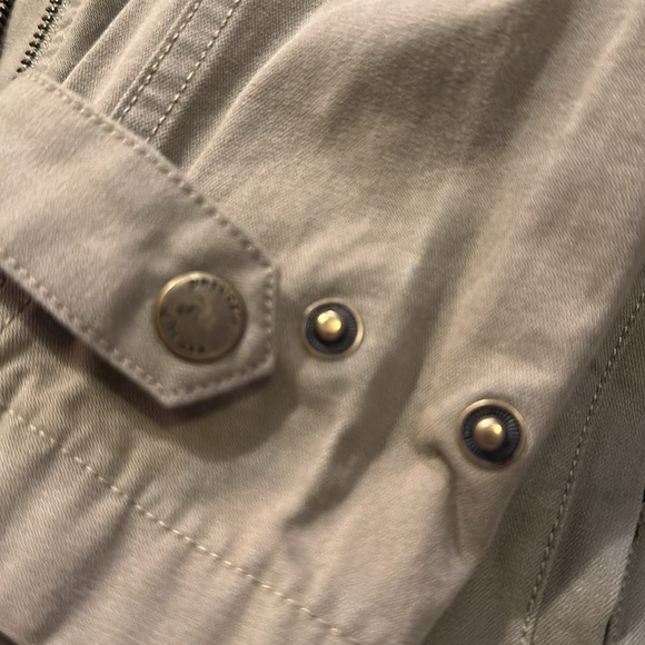 UNTUCKit Womens Military Jacket medium Green Olivio field outdoors Cotton - Picture 5 of 13